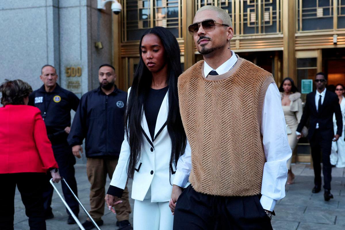Quincy Combs and D'Lila Combs - REUTERSPIX