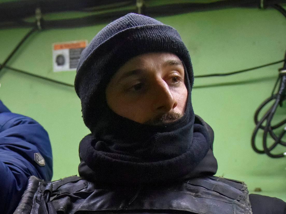 A picture of French photojournalist Antoni Lallican in Donetsk region, Ukraine, amid Russia’s attack on Ukraine, February 26, 2023. REUTERS/Stringer