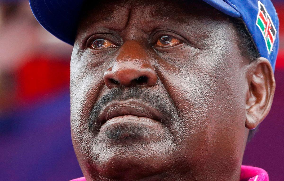 Kenya’s opposition leader Raila Odinga. - REUTERS/Thomas Mukoya/File Photo