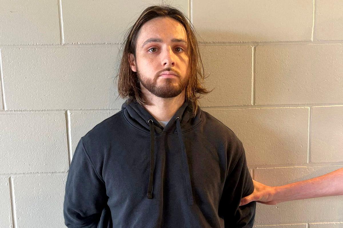 Jonathan Rinderknecht, 29, is posed after his arrest on charges that he intentionally ignited the Pacific Palisades Fire in Los Angeles, before his first court appearance in Orlando, Florida, U.S. October 8, 2025. - Department of Justice/Handout via REUTERSPIX
