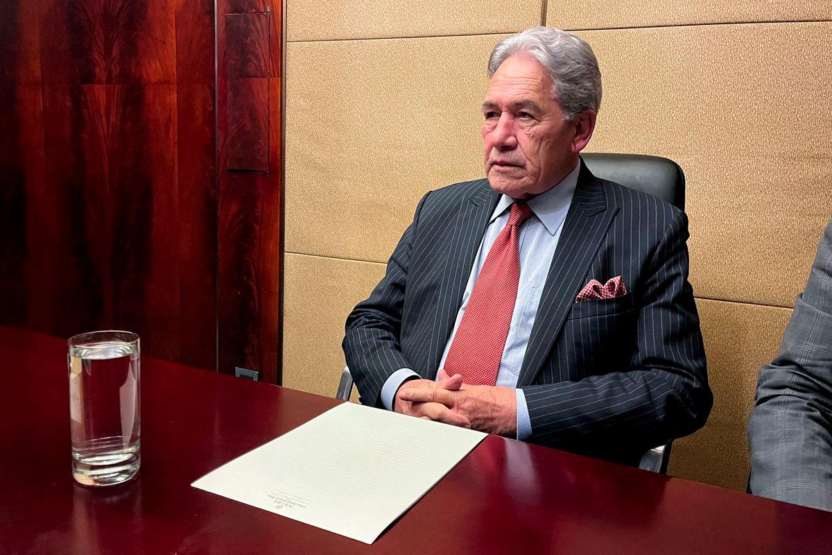New Zealand's Foreign Minister Winston Peters - REUTERSPIX