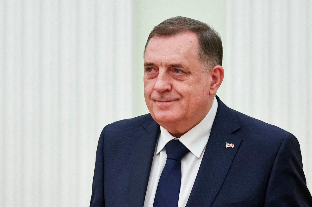 Bosnian Serb leader Milorad Dodik - Sputnik/Mikhail Tereshchenko/Pool via REUTERSPIX