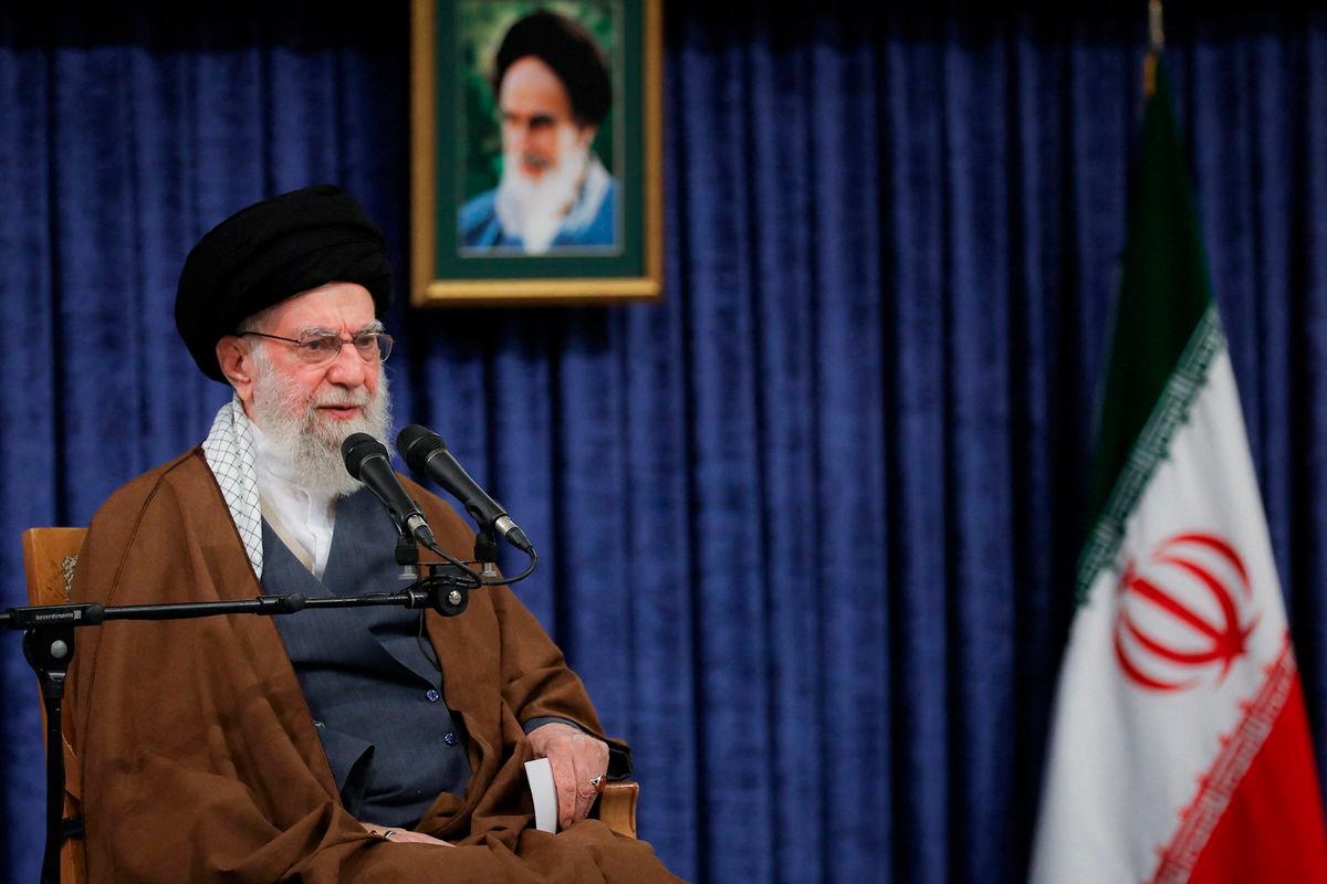 Iran’s Supreme Leader Ayatollah Ali Khamenei - Office of the Iranian Supreme Leader/WANA (West Asia News Agency)/Handout via REUTERS
