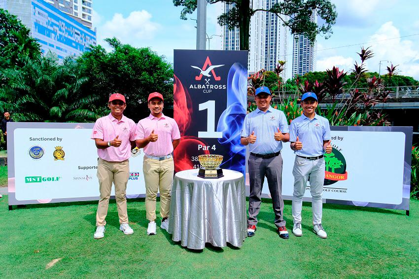 Team Gavin leads team Danny heading into final day at Albatross Cup