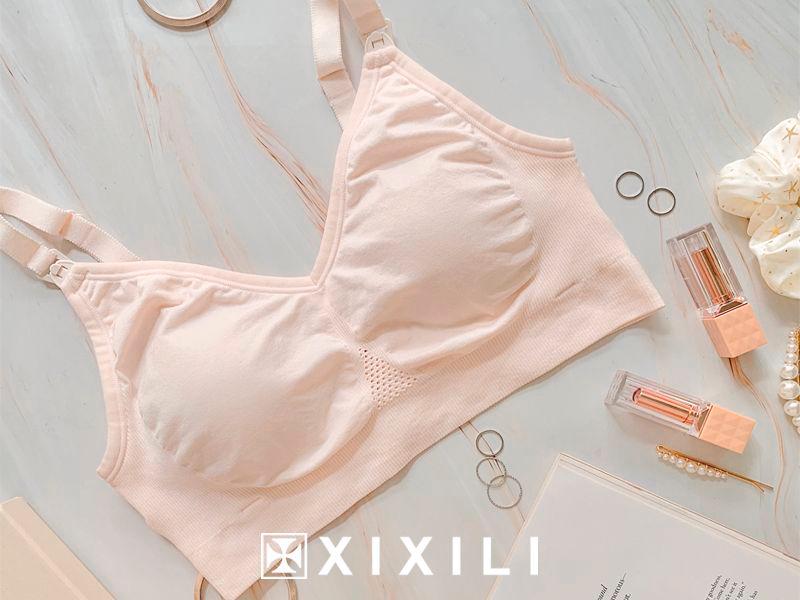 $!XIXILI’s Award Winning Ultra Soft Pansy Wireless Nursing Bra