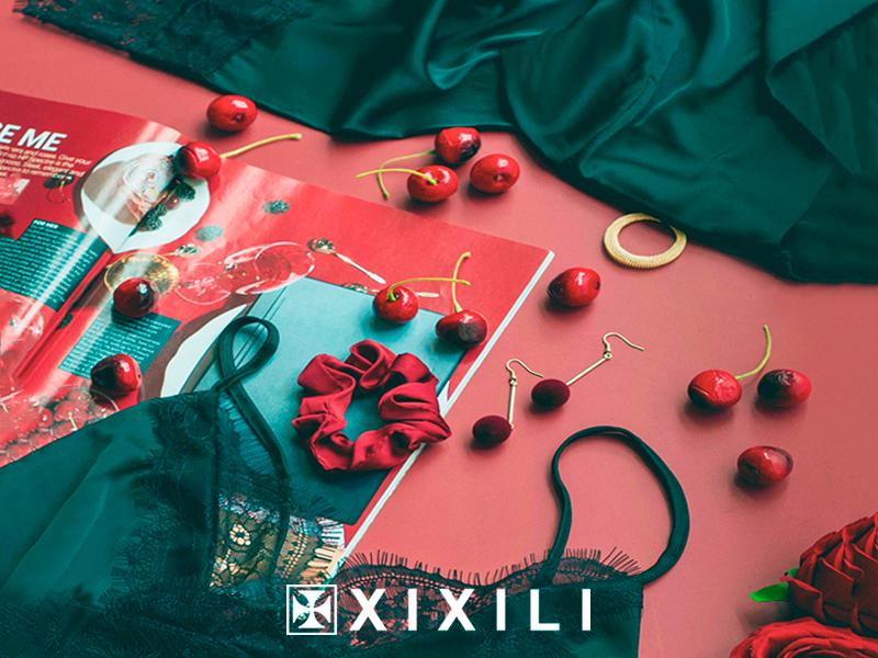 XIXILI modern sleepwear collection in green
