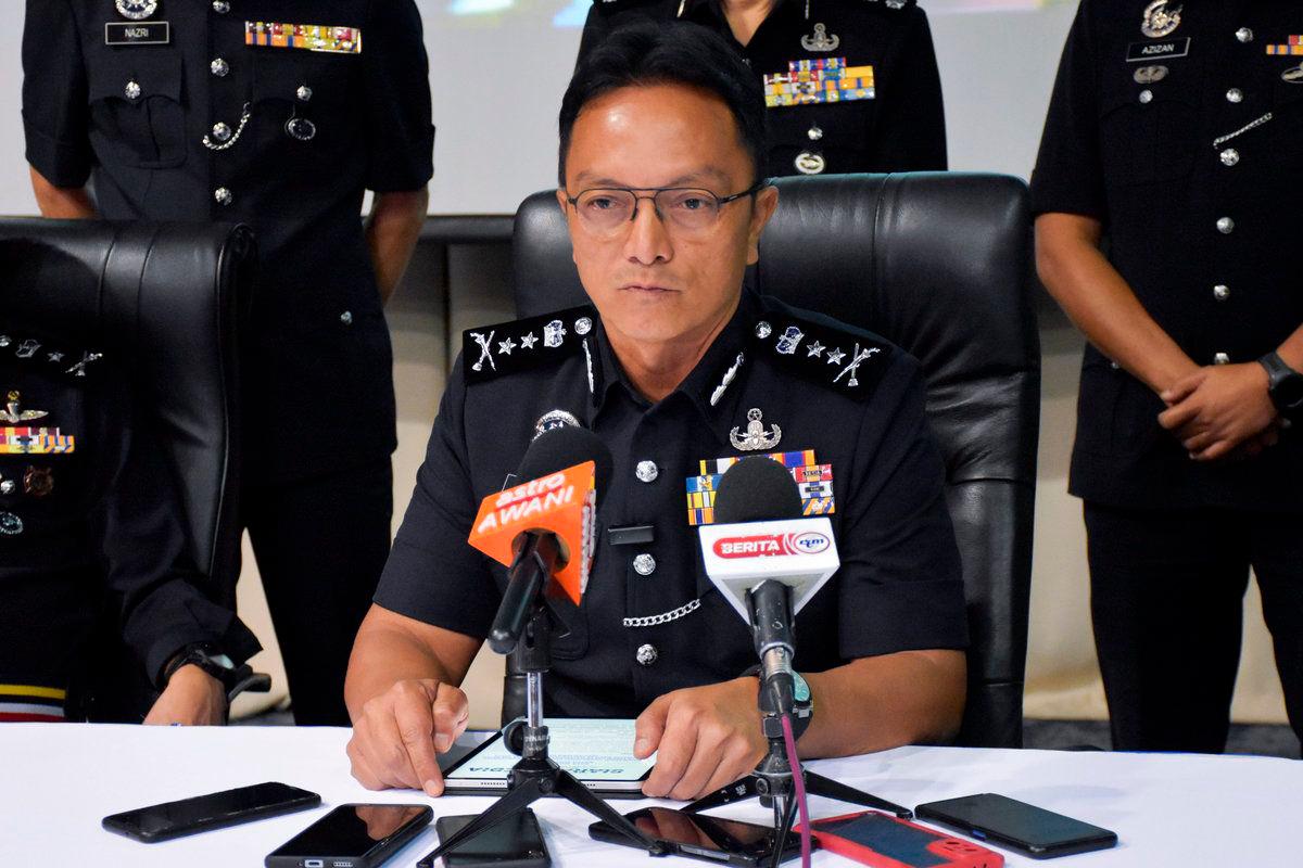 Melaka Police Chief Datuk Dzulkhairi Mukhtar. Bernamapix