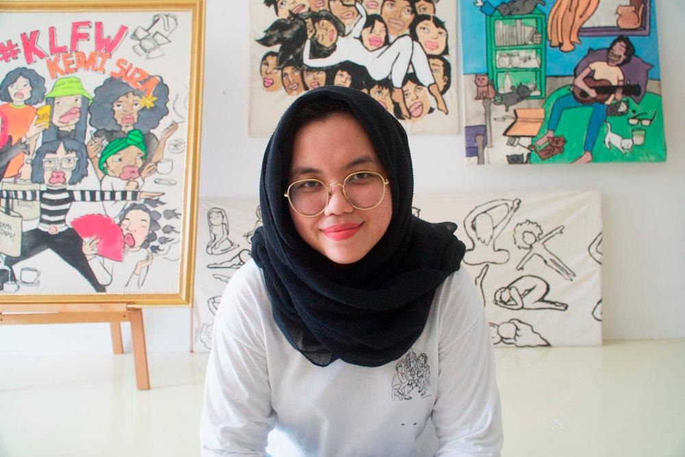Izzati wants her creations to reach more local and international tourists. – COURTESY OF IZZATI SUZA
