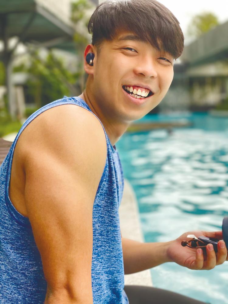 $!Lim recently sang a rap song about washing hands to prevent the spread of Covid-19. – Courtesy of Lim Jian Wen
