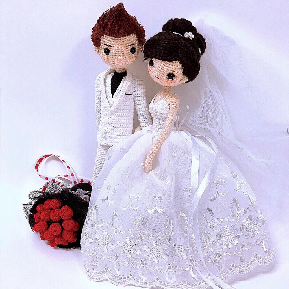 $!Bride and Groom dolls. - KYOKO DOLL