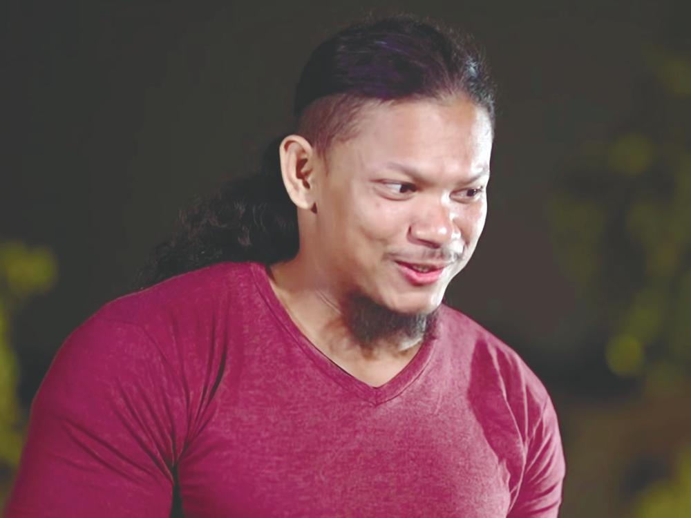 Azwan during his stint on the TV series ‘Kampung People’. – Courtesy of Azwan Razali