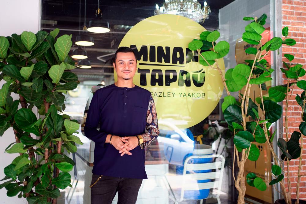 Fazley at his MinangKapau restaurant. – NORMAN HIU/THESUN