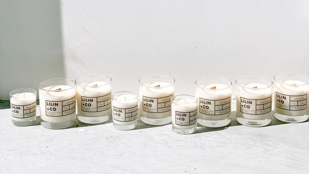 $!Lilin+Co is the first in Malaysia to introduce wood wick candles, known for their gentle crackling sound.