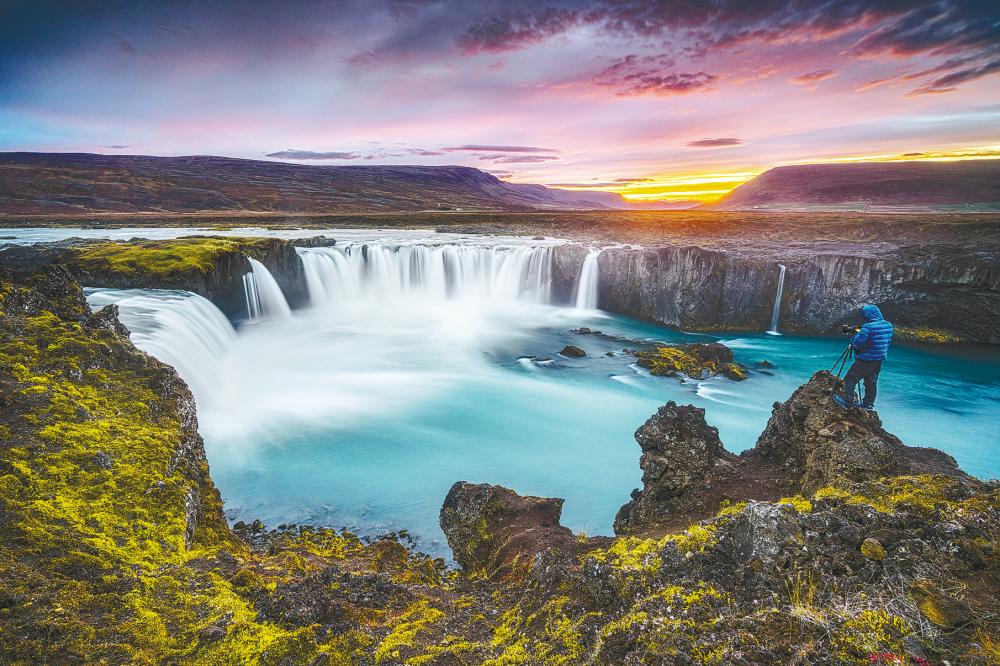 $!Godafoss Waterfall in Iceland. – Courtesy of Fakrul Jamil