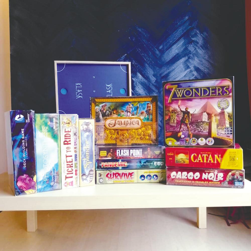 $!A selection of contemporary board games at Number Eight Board Games &amp; Cafe. – Courtesy of Wayne Lee