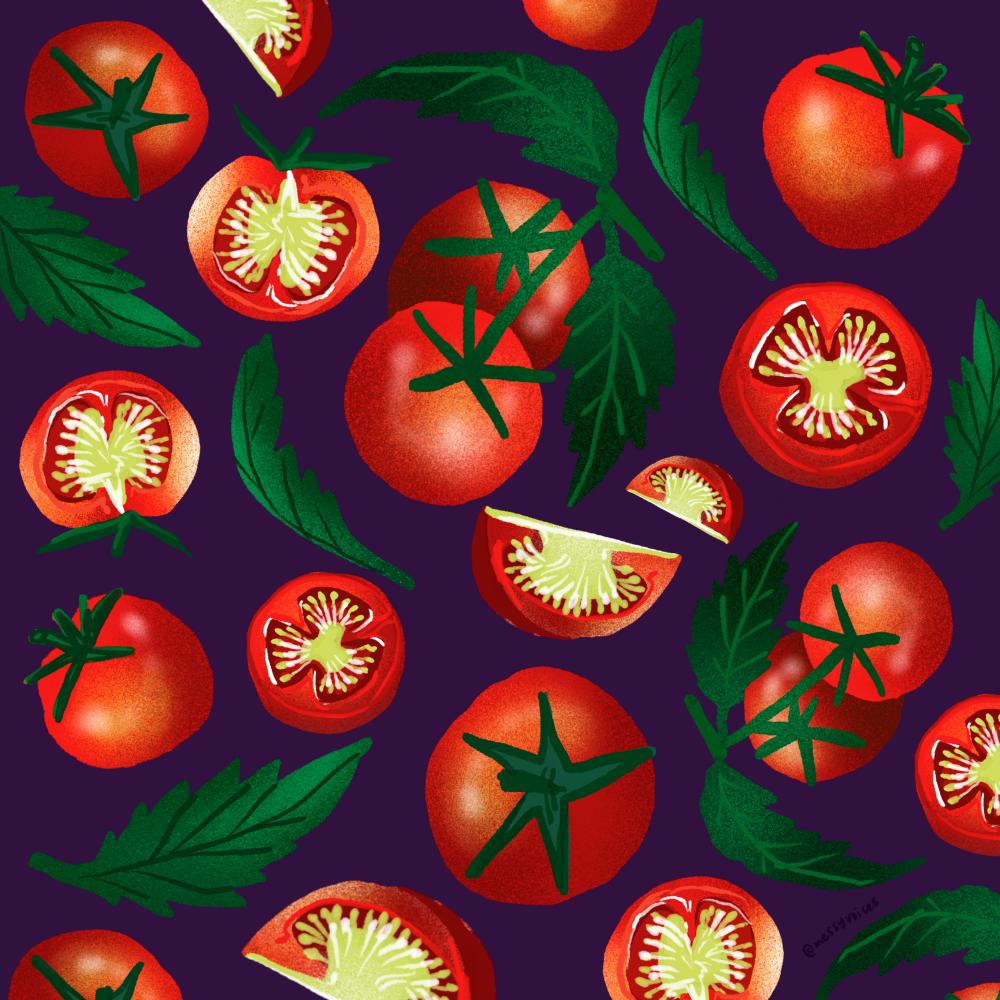 $!Tomato digital art.