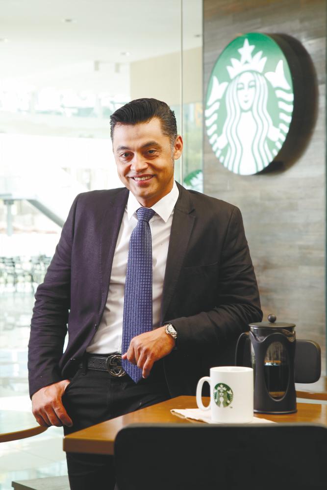 Sydney Quays, CEO of Berjaya Food Berhad and managing director of Starbucks Malaysia &amp; Brunei