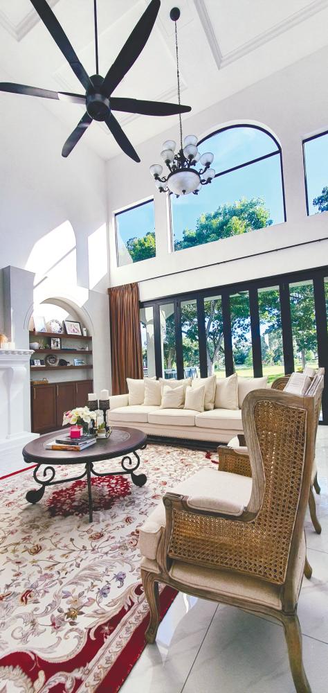 High windows bring in natural sunlight. $!High windows bring in natural sunlight.
