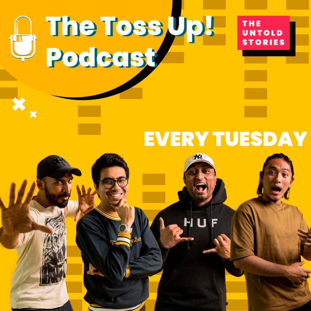 $!Energy of four hosts on The Toss Up! keep listeners entertained. - PODTAILPIC