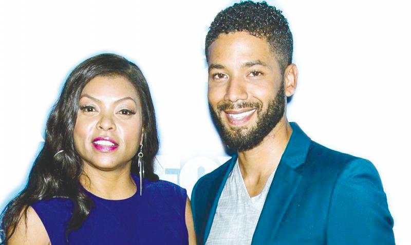 Henson (left) has voiced her support for a more l enient sentence for Smollett. – AP
