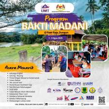 Empat universiti anjur Program Bakti MADANI@Pasir Raja di Terengganu