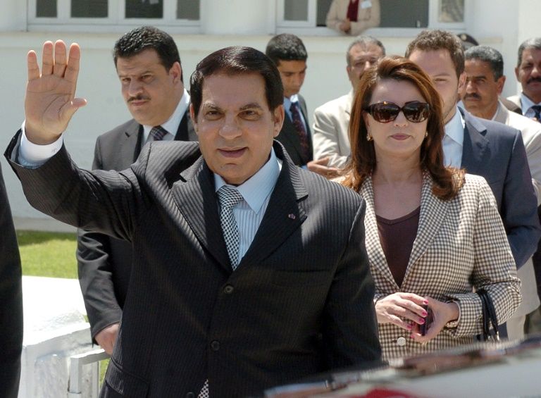 Former Tunisian president Zine El Abidine Ben Ali is survived by his wife Leila Trabelsi and six children. — AFP