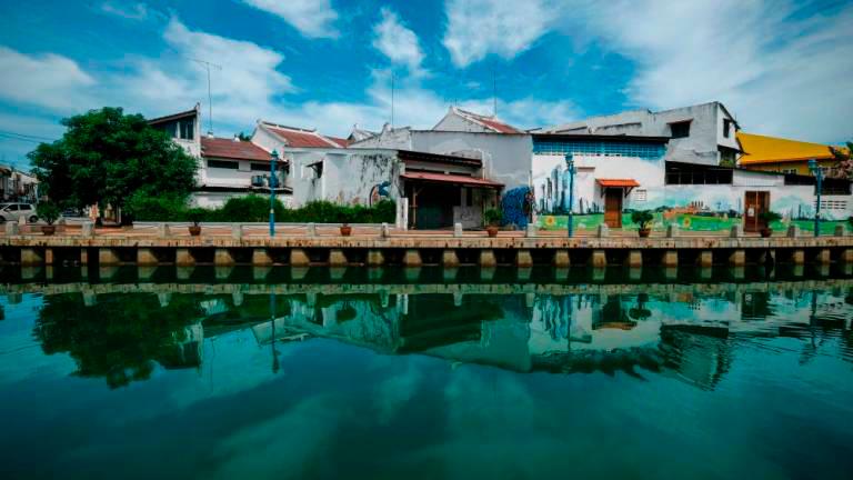 The clean serenity personified Mallacca River, one of the state tourism attraction.