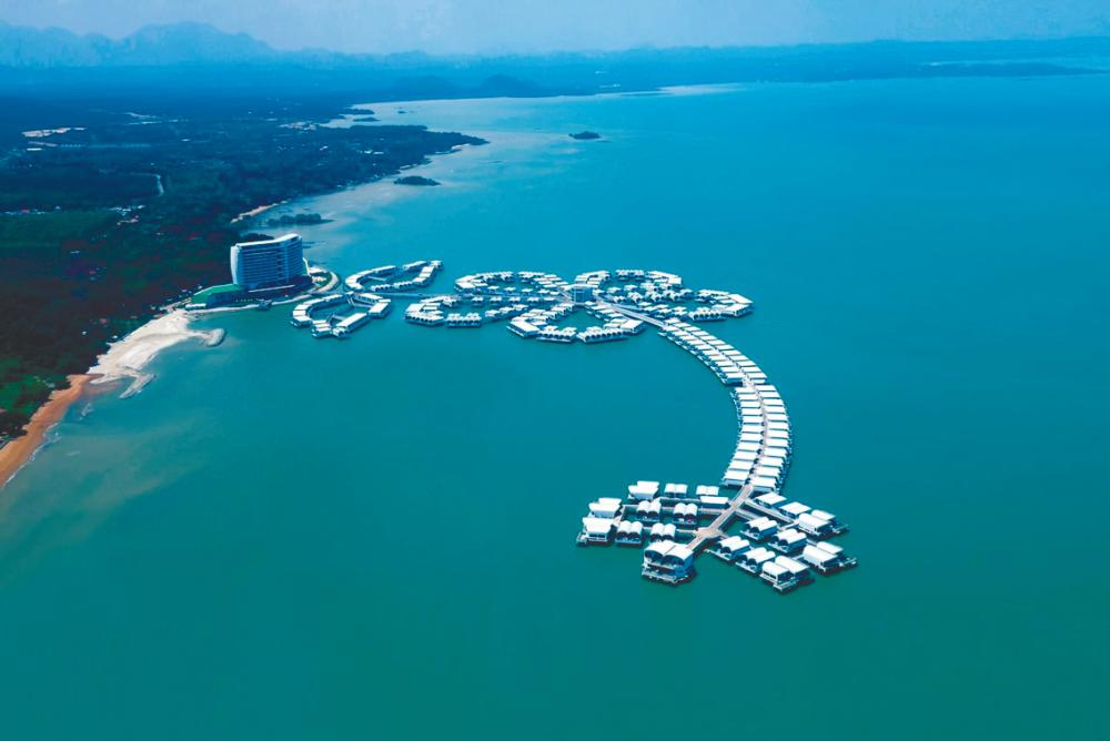 An aerial view of Lexis Hibiscus Port Dickson. – LEXIS WEBSITE