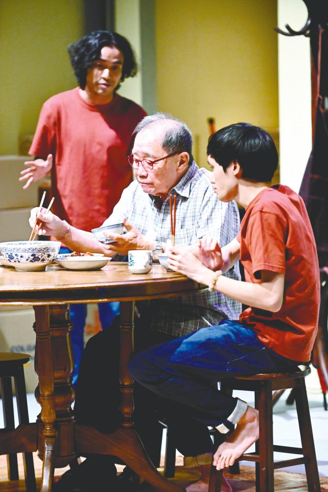 $!Patrick Teoh plays Danny’s taciturn father. – CHEW SENG CHEONG