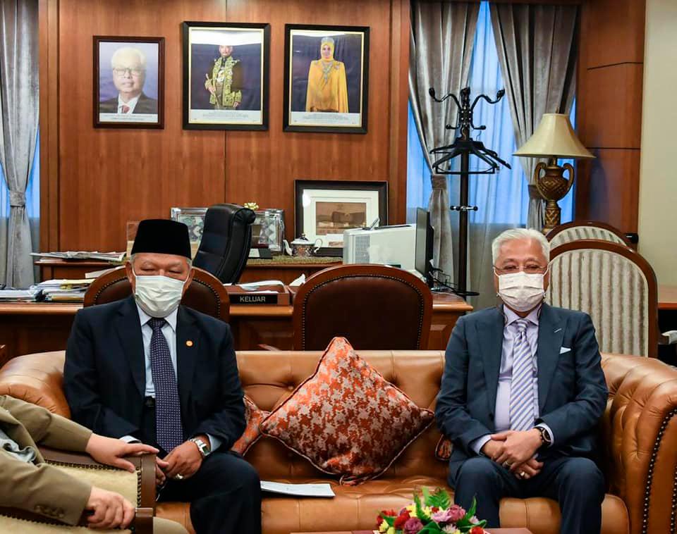 Ihsan gambar laman rasmi Ismail Sabri Yaakob