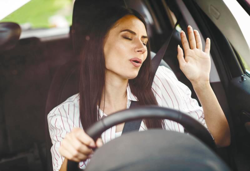 $!Listening to music might distract you from the varied emotions that may be coursing through your body while stuck in traffic. –123RF