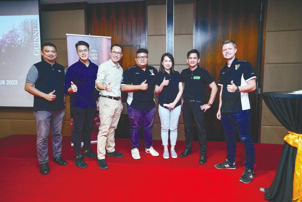 $!Finalists for Klang Valley’s 2022 Guinness Perfect Pour.