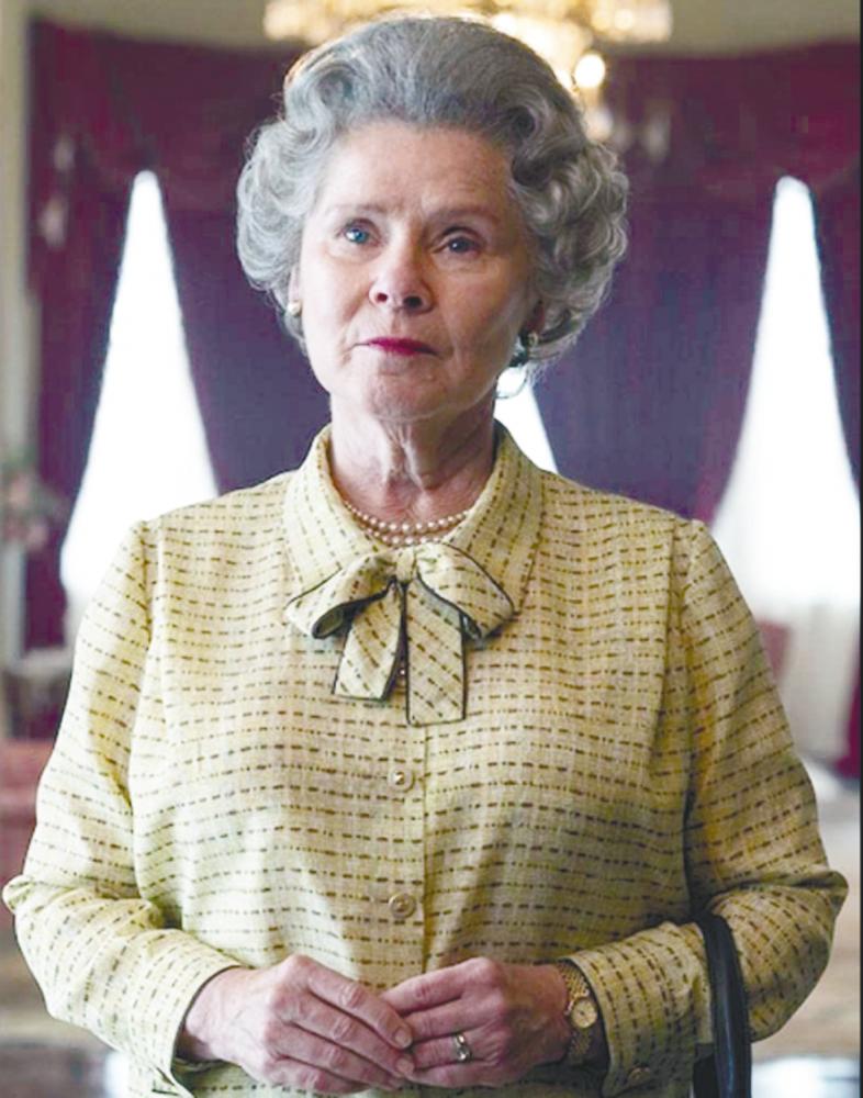 $!Imelda Staunton takes over as the grandmotherly Queen E in the fifth season of The Crown.