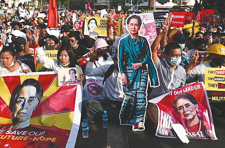 Suu Kyi faces a total maximum of more than 190 years’ imprisonment for the crimes she is charged with. – REUTERSPIX