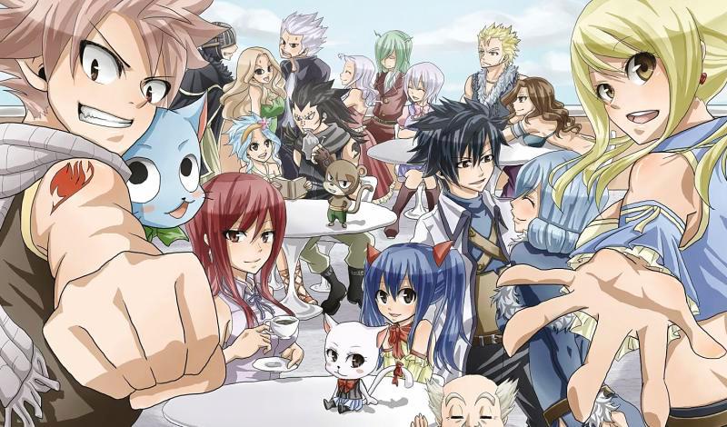 $!Breaking things is a specialty of everyone in ‘Fairy Tail’. – Pinterest