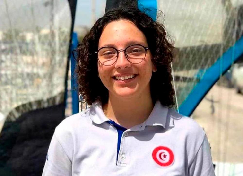 Tunisian Olympian Eya Guezguez has died aged 17. Credit: Twitter