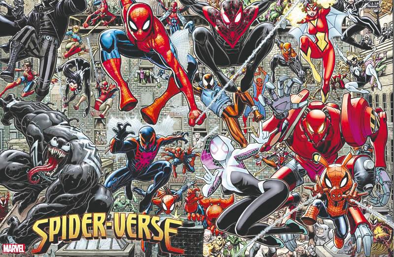 Spider-Verse is a 2014–15 comic book storyline published by Marvel Comics that features multiple alternative versions of Spider-Man that had appeared in various media.