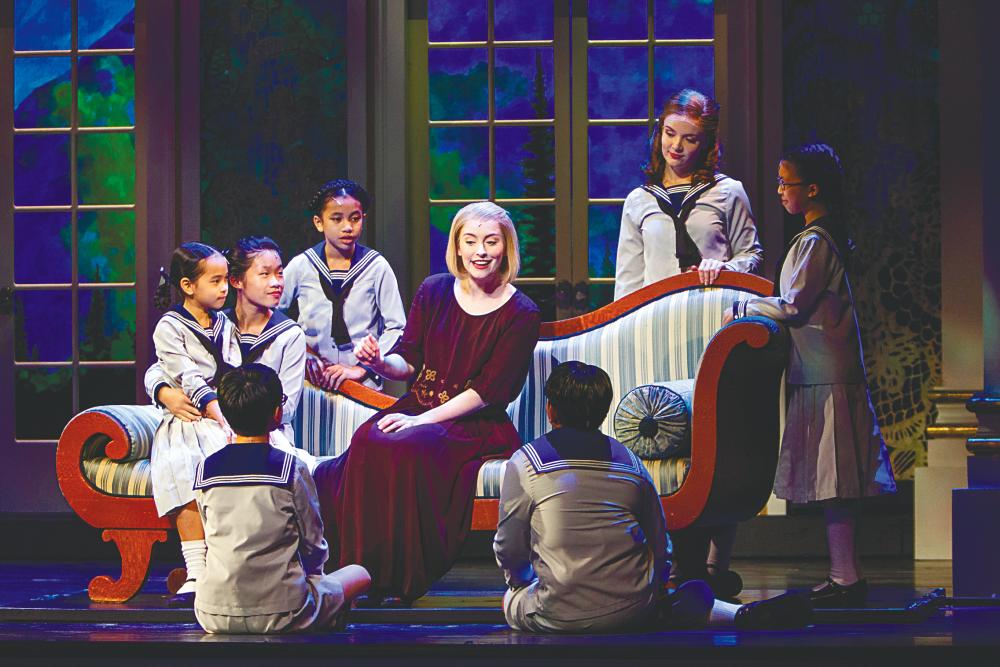 Maria and the von Trapp children. – ALL PIX BY BASE ENTERTAINMENT ASIA &amp; BROADWAY INTERNATIONAL GROUP