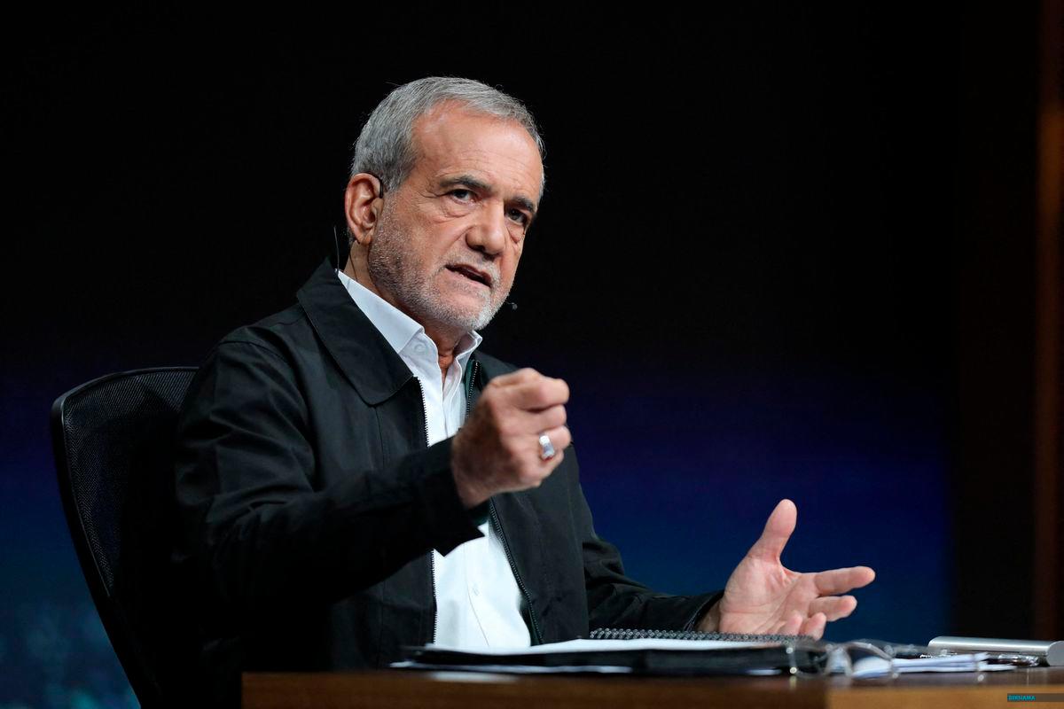 Iranian President Masoud Pezeshkian - Photo by REUTERS