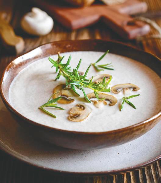 $!Mushroom soup is a delicious easy recipe that comes together in 30 minutes.