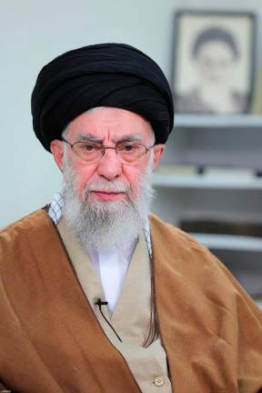 - AFP PHOTO / IRANIAN SUPREME LEADER’S WEBSITE