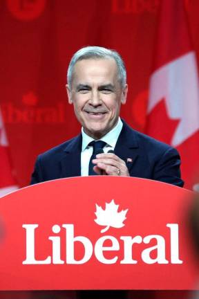 Canada’s Liberal Party overwhelmingly elected Mark Carney as its new leader and the country’s next prime minister on March 9, 2025,. AFPpix