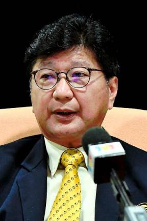 President of Federation of Malaysian Manufacturers (FMM) Tan Sri Soh Thian Lai. Bernamapix