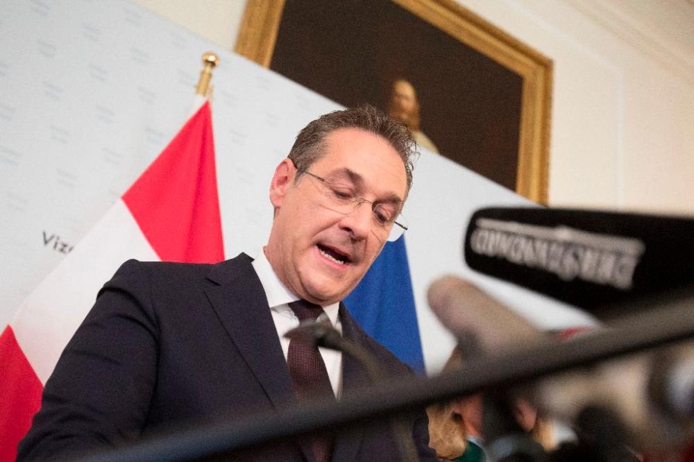 Heinz-Christian Strache, who was forced to resign as Austria’s Vice-Chancellor and chairman of the Freedom Party FPOe, has won the right to take a seat in the European Parliament. — AFP