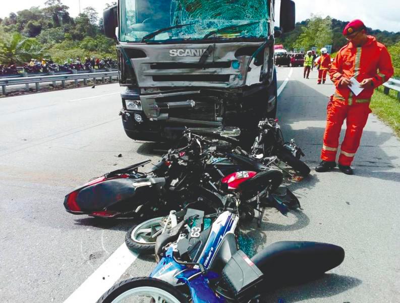 As of August last year, for every 100 road deaths, 70 were motorcyclists.