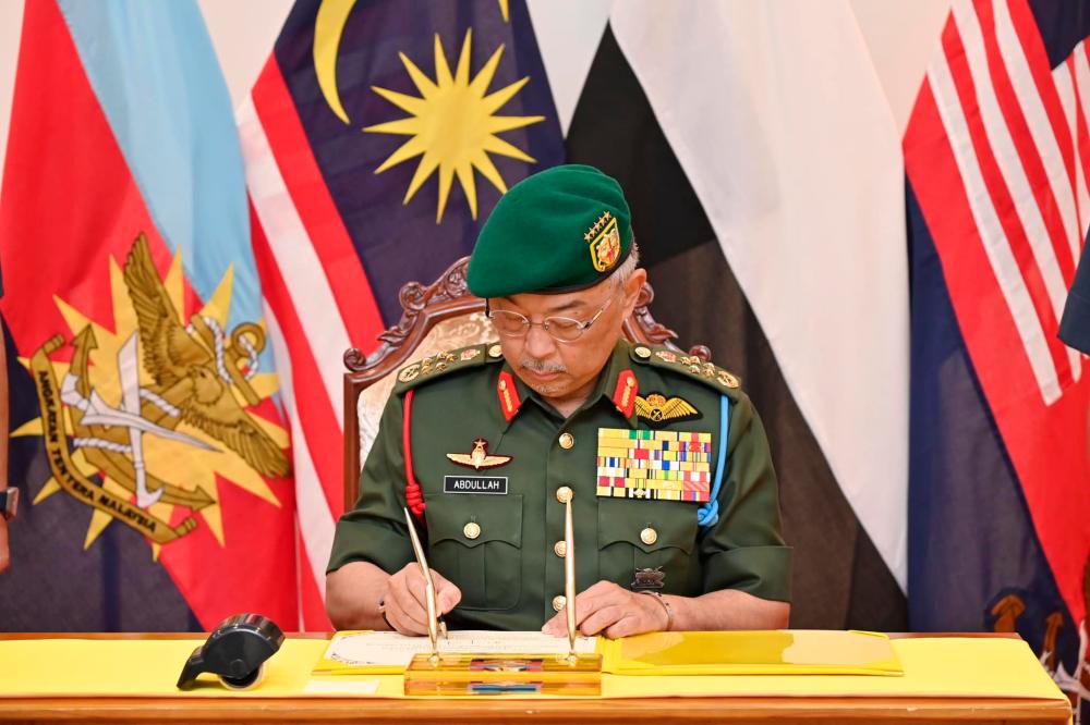 Pix taken from Istana Negara official page