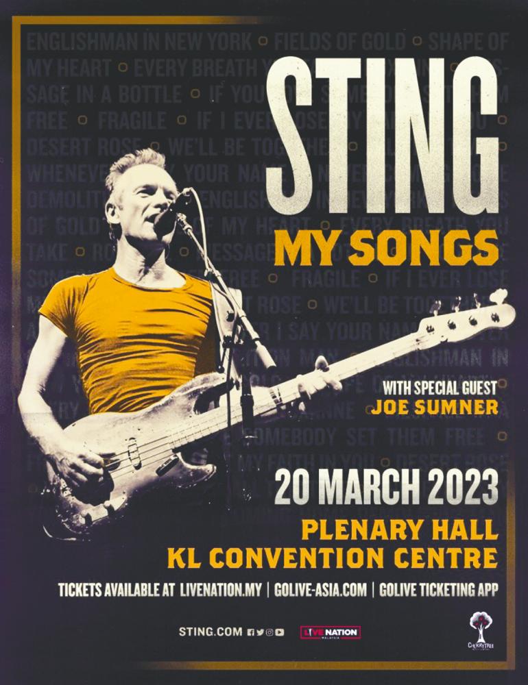 $!Sting - My Songs. – PR WORLDWIDE