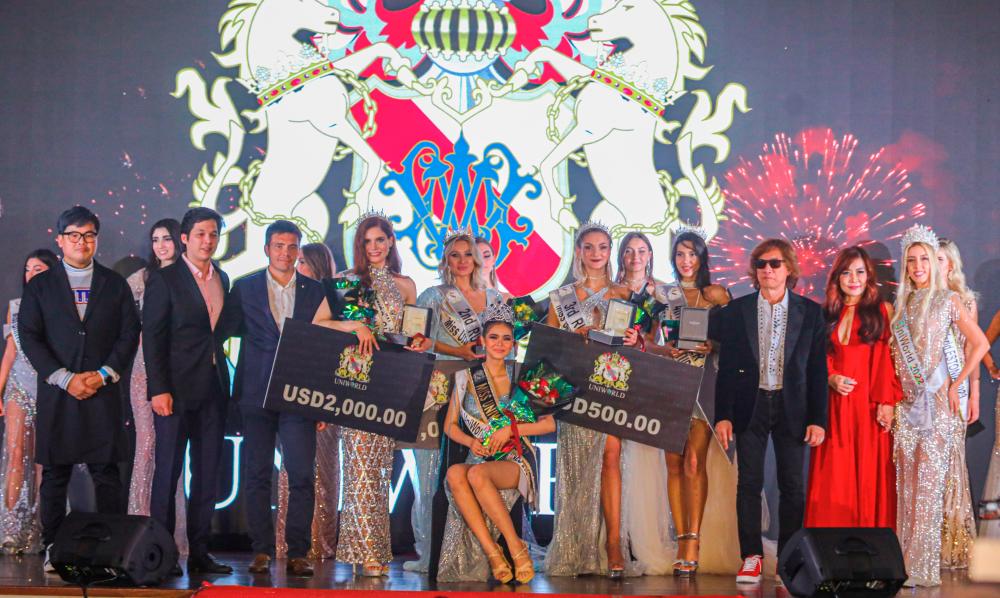 $!These incredible women demonstrate how the Miss UniWorld competition was brimming with international spirit and incredible talent. – AMIRUL SYAFIQ/THESUN