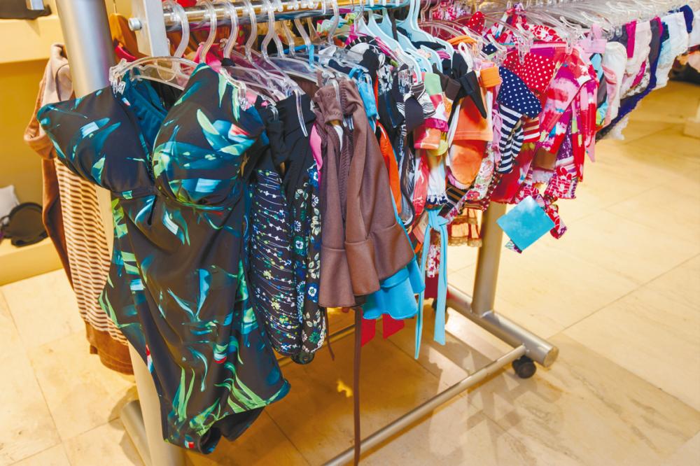 $!Shopping for the perfect swimsuit is an adventure in itself.