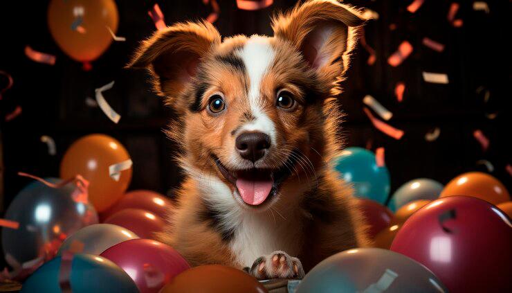 Celebrating the New Year with pets can be a joyous experience, as their presence add warmth and companionship to the festivities. $!Celebrating the New Year with pets can be a joyous experience, as their presence add warmth and companionship to the festivities.